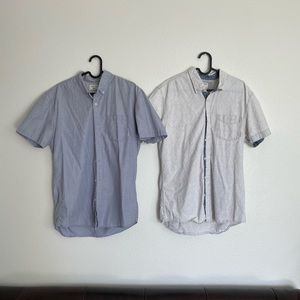 Quiksilver Bundle ! two button ups. size medium